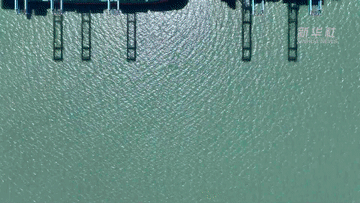 跟著總書記的考察足跡｜天空視角看我國最大的煤炭下水港