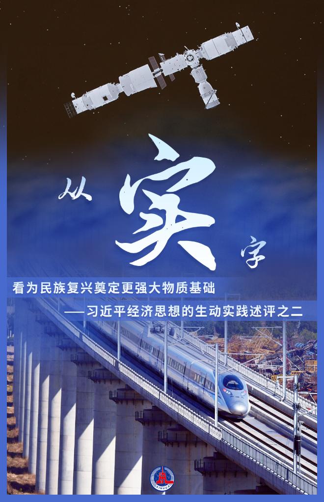 從“實”字看為民族復興奠定更強大物質基礎——習近平經濟思想的生動實踐述評之二
