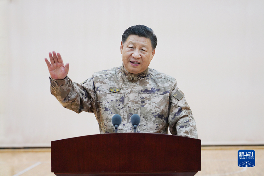 習近平在視察軍委聯合作戰指揮中心時強調 貫徹落實黨的二十大精神 全面加強練兵備戰