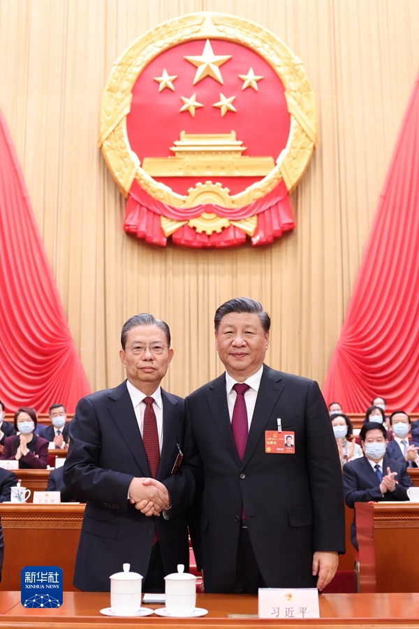 十四屆全國人大一次會議選舉產生新一屆國家領導人 習近平全票當選國家主席中央軍委主席