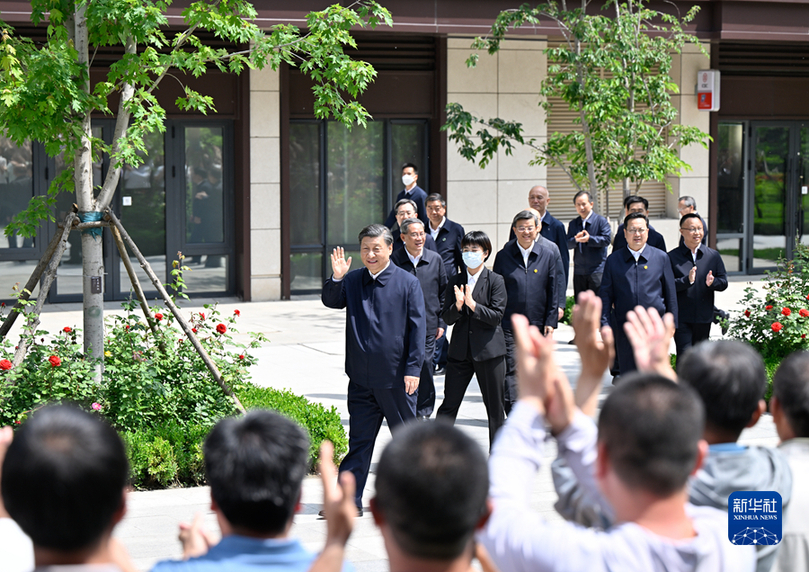 習近平在河北雄安新區考察并主持召開高標準高質量推進雄安新區建設座談會