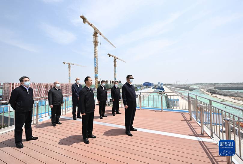 習近平在河北雄安新區考察并主持召開高標準高質量推進雄安新區建設座談會