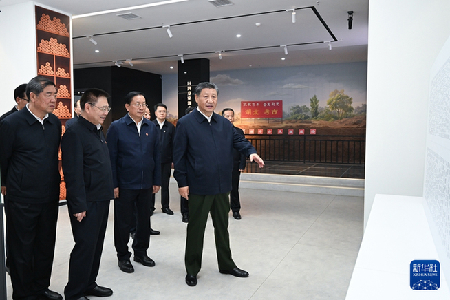 習近平在湖北考察時強調 鼓足干勁奮發進取 久久為功善作善成 奮力譜寫中國式現代化湖北篇章