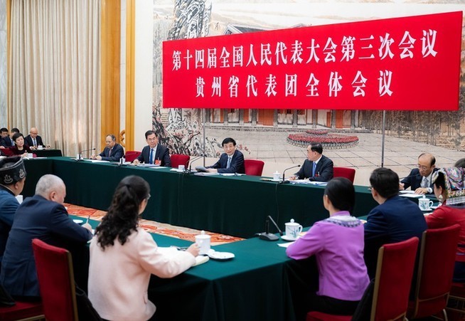 王滬寧在參加貴州代表團審議時強調 堅定不移走高質量發展之路 扎實完成“十四五”規劃目標任務