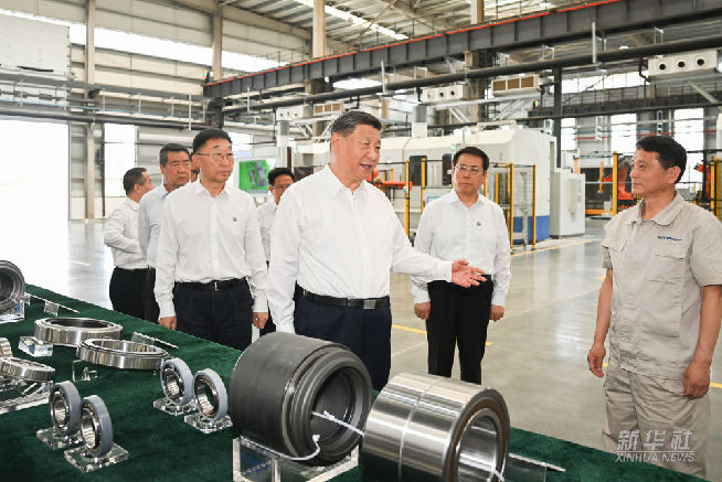 新華圖訊丨習近平在河南洛陽市考察調研