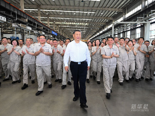 新華圖訊丨習近平在河南洛陽市考察調研