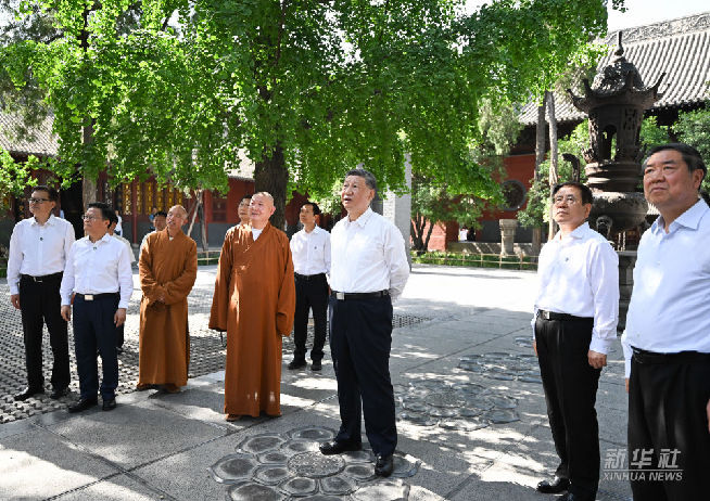 新華圖訊丨習近平在河南洛陽市考察調研